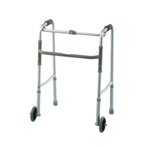 Andador plegable paso a paso con ruedas YU750